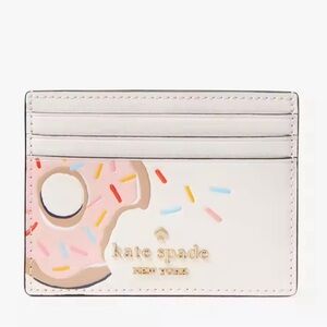 NWT Kate Spade Donut Slim card case.